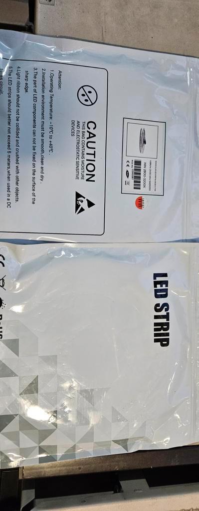 LED Strip 5m Warm Wit - Nieuw, Huis en Inrichting, Lampen | Hanglampen, Nieuw, Kunststof, Ophalen of Verzenden