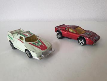 Vintage Pull back Ferrari no. B13. Lancia no. A14. Hong-Kong beschikbaar voor biedingen