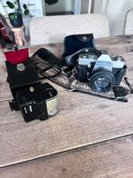 Analoge camera Praktica MTL3 met externe flitser, Ophalen, Gebruikt, Spiegelreflex, Overige Merken