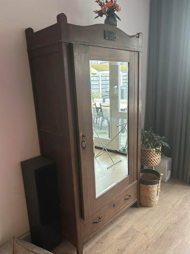 Antieke Art Deco Kast (1920-1940), Antiek en Kunst, Antiek | Meubels | Kasten, Ophalen