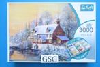 Winter time 3000 st nr. 33064 (Trefl), Ophalen, Meer dan 1500 stukjes, Zo goed als nieuw, Legpuzzel