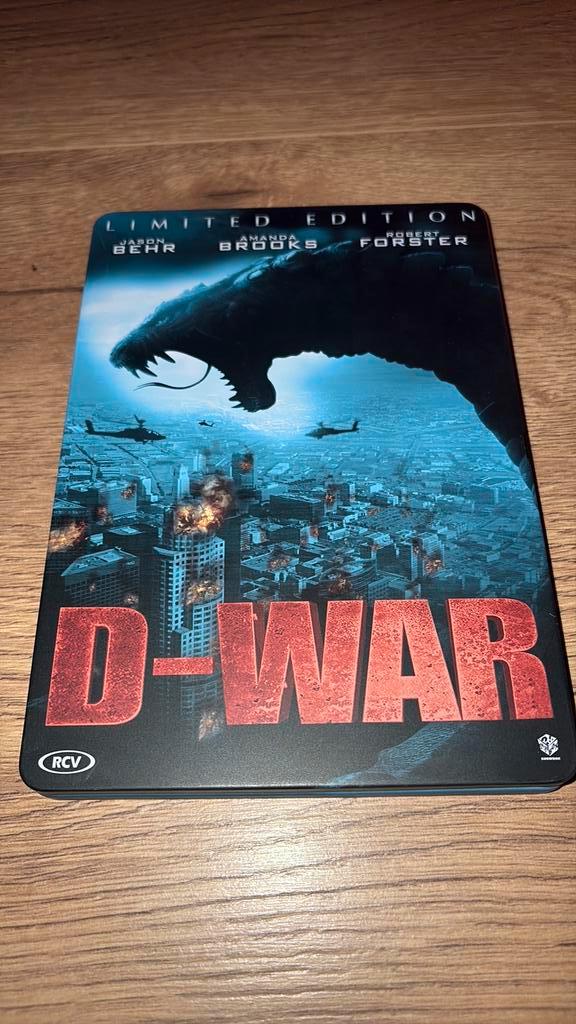 D-War met Amanda Brooks en Robert Forster. Limited steelcase, Cd's en Dvd's, Dvd's | Science Fiction en Fantasy, Zo goed als nieuw