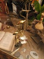 Vintage Messing Reigers Set, Ophalen of Verzenden, Huis en Inrichting