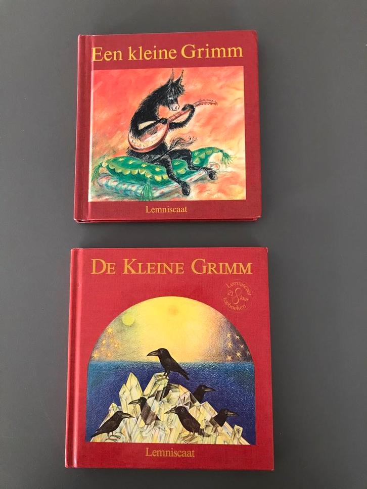 2 x boekjes v een kleine Grimm-   -Lemniscaat, Boeken, Sprookjes en Fabels, Gelezen, Ophalen of Verzenden