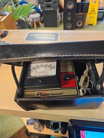 Robinair Temperatuur Tester - Vintage met Lederen Tas beschikbaar voor biedingen