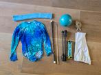 Gymnastiek set - Maat 38-40 - Complete uitrusting, Sport en Fitness, Turnen, Ophalen, Gebruikt, Blauw, Maat 36 t/m 42
