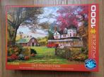 Z.G.A.N. Eurographics – 1000 stukjes (smart cut) - herfst, Ophalen of Verzenden, 500 t/m 1500 stukjes, Zo goed als nieuw, Legpuzzel