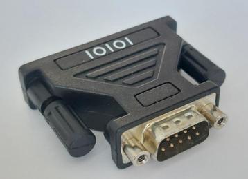 Verloop Connector 9-Polig Male naar 25-Polig Female. Zwart.  beschikbaar voor biedingen