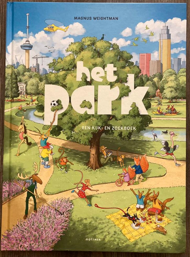 Het Park ZOEKBOEK - Magnus Weightman, Boeken, Prentenboeken en Plaatjesalbums, Zo goed als nieuw, Ophalen of Verzenden