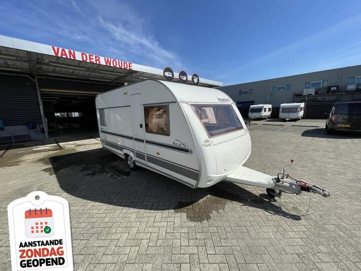 Beyerland Quartz 460 Fransbed, Voortent, Caravans en Kamperen, Caravans, Bedrijf, tot en met 4, 1000 - 1250 kg, Rondzit, Beyerland