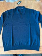 7 for all Mankind gebreide polo maat xl blauw, 7 For All Mankind, Blauw, Ophalen of Verzenden, Maat 56/58 (XL)
