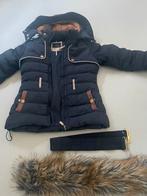 Cars winterjas donkerblauw maat 10, Gebruikt, Meisje, Ophalen of Verzenden, Cars jeans