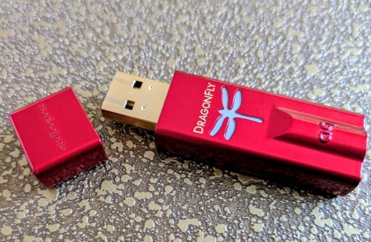 AudioQuest DragonFly DAC - Rood, Audio, Tv en Foto, Overige Audio, Tv en Foto, Gebruikt, Ophalen of Verzenden