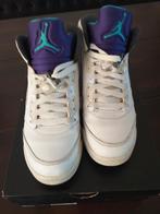 Air Jordan 5 Retro (GS), Gedragen, Ophalen of Verzenden, Nike Air Jordan, Wit