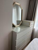 Ikea malm ladekast 4 lades, Ophalen, 100 tot 150 cm, 50 tot 100 cm, Zo goed als nieuw