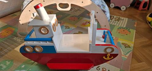 Houten wiebel boot, Kinderen en Baby's, Speelgoed | Overig, Gebruikt, Jongen of Meisje, Ophalen of Verzenden