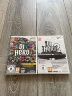 DJ Hero & DJ Hero 2, Spelcomputers en Games, Games | Nintendo Wii, Muziek, 1 speler, Ophalen of Verzenden, Zo goed als nieuw