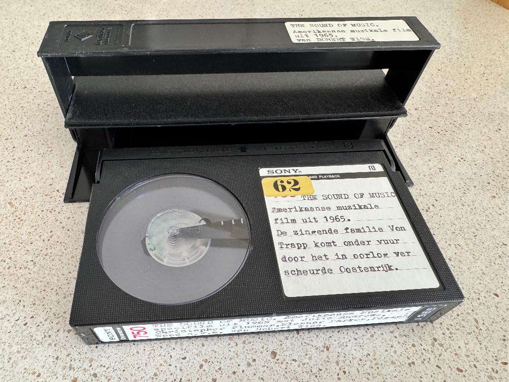 The Sound of Music - Betamax band (62), Alle leeftijden, Ophalen of Verzenden, Gebruikt, Overige genres