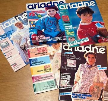 5 Ariadne handwerkbladen uit 1988 - Netjes! beschikbaar voor biedingen