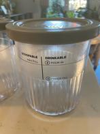 Ninja Creami Bekers 2 stuks - Zo goed als nieuw!, Witgoed en Apparatuur, 1 tot 2 liter, Ophalen of Verzenden, Zo goed als nieuw