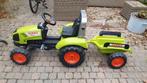 Traptractor met aanhanger, Kinderen en Baby's, Speelgoed | Buiten | Skelters, Ophalen, Zo goed als nieuw, Overige merken, Met kar of aanhanger