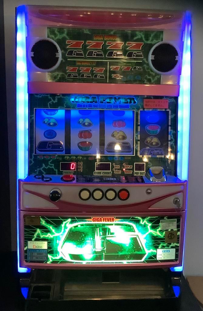Japanse Pachislo gokkast., Verzamelen, Automaten | Gokkasten en Fruitautomaten, Zo goed als nieuw, Ophalen of Verzenden
