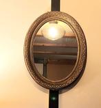 Antieke ovale Franse Napoleon spiegel - 60x45 cm, Ophalen, Ovaal, Minder dan 50 cm, Minder dan 100 cm