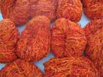 ✨Breien ✨Haken ✨Soort van Velours ✨Donker Oranje Tinten✨, Ophalen, Zo goed als nieuw, Breien of Haken, Wol of Garen