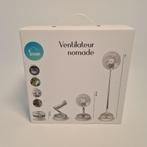 e-Dream Mini Ventilator op Accu | Wit | Nieuw, Ophalen of Verzenden, Nieuw, Tafelventilator