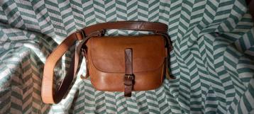 Aunts & Uncles leren tas, model Joker, gebruikt en mooi beschikbaar voor biedingen
