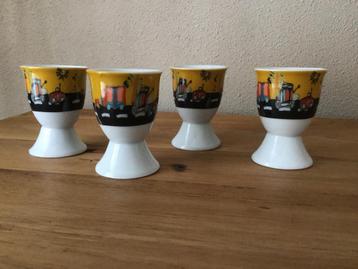 4 eierdopjes eierdop Munckhof - taxi - NIEUW beschikbaar voor biedingen