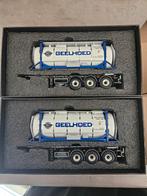 Wsi geelhoed trailer met 20 ft swap tank container, Hobby en Vrije tijd, Modelauto's | 1:50, Ophalen of Verzenden, Nieuw, Bus of Vrachtwagen