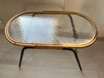 Antieke tafel, vintage, rotan, super mooie tafel!!!, Antiek en Kunst, Ophalen