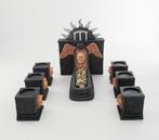 Gothic beeld van altaar en grafstenen, Verzamelen, Beelden en Beeldjes, Ophalen of Verzenden, Nieuw, Fantasy