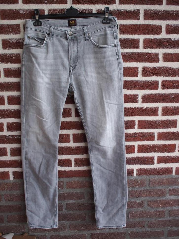 Lee Rider Jeans W31 L32 Grijs, Kleding | Heren, Spijkerbroeken en Jeans, Zo goed als nieuw, W32 (confectie 46) of kleiner, Grijs