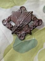 Intendance oud koperen embleem, Verzamelen, Militaria | Algemeen, Ophalen of Verzenden, Landmacht, Nederland, Embleem of Badge