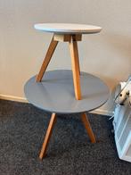 Bijzettafels Westwing Grijs, Ophalen, Minder dan 45 cm, Rond, 55 tot 75 cm