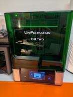 Uniformation GKtwo 8K 3D Resin Printer met Curing en Extras, Gebruikt, Ingebouwde Wi-Fi, Ophalen of Verzenden, Uniformation GK2