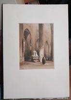 Johannes Bosboom Prent 1847 Kerkinterieur, Verzenden