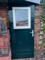 Buiten deur hardhout, Ophalen of Verzenden, Hout, Buitendeur, 200 tot 215 cm