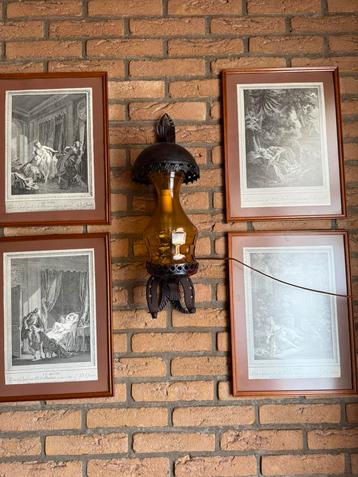 Oude antieke pentekeningen beschikbaar voor biedingen