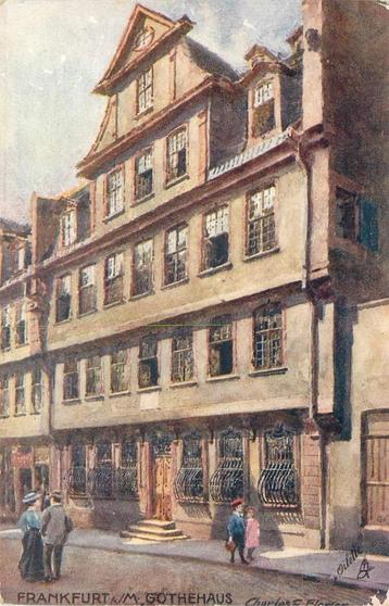 (381-190-001) Frankfurt Goethehaus beschikbaar voor biedingen