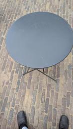 Aluminium bijzettafel Frans opvouwbaar, Ophalen, Gebruikt, Campingtafel