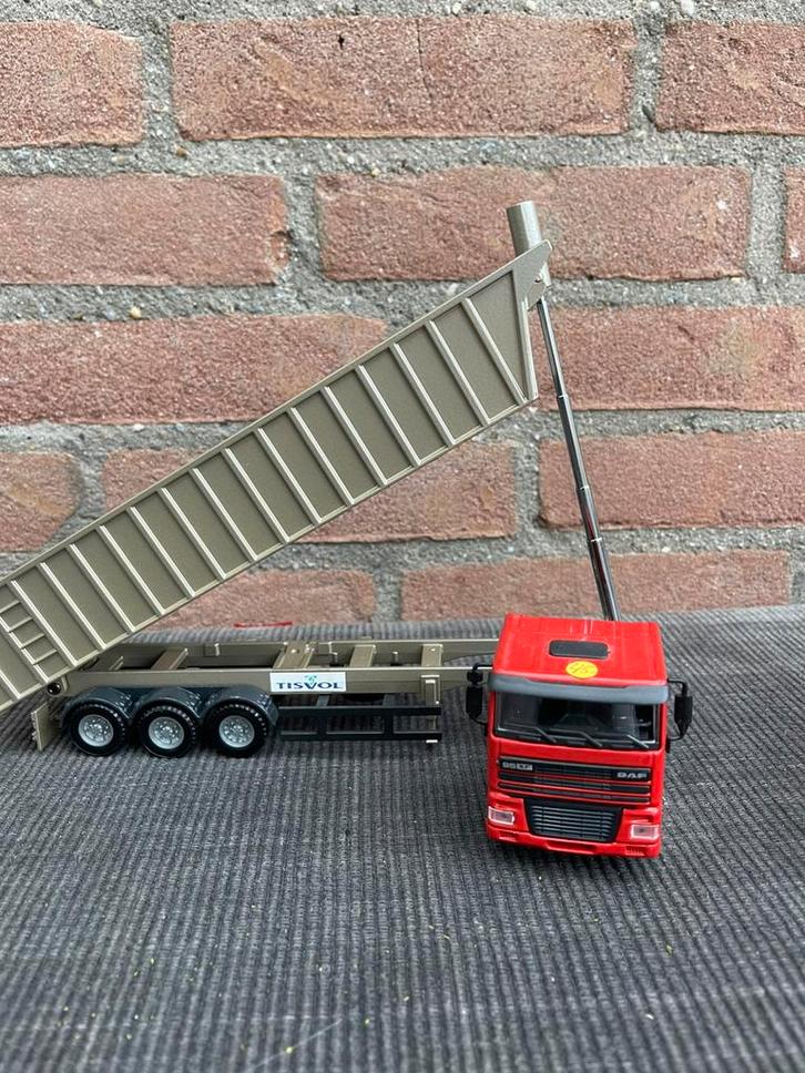 1:50 JOAL DAF 95XF TIPPER …… nú 30,- !!, Hobby en Vrije tijd, Modelauto's | 1:50, Zo goed als nieuw, Bus of Vrachtwagen, SIKU
