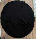 warte gebreide poncho lekkere warm one size, Zwart, Maat 42/44 (L), Ophalen of Verzenden, Creme de la creme