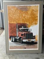 Bas van der Poll “On of the last trucks” by Leader, Metaal of Aluminium, Ophalen of Verzenden, Zo goed als nieuw, 75 cm of meer