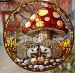 Raamhanger Paddenstoel met Egels, Ophalen of Verzenden, Nieuw