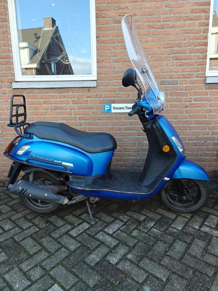 Sym fiddle 2 45km brom scooter 2021, Fietsen en Brommers, Scooters | SYM, Gebruikt, Fiddle, Maximaal 45 km/u, Benzine, Ophalen
