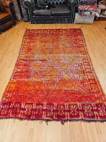 OPRUIMACTIE! Handgeknoopt Berber Tapijt. Prachtige kleuren! beschikbaar voor biedingen