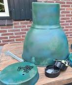 XL hanglamp Industrieel ikea hektar restyle groen, Huis en Inrichting, Ophalen, Zo goed als nieuw, Metaal, 50 tot 75 cm